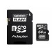 Karta pamięci microSDHC + adapter 16gb UHS1 - 10 klasa