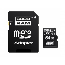 Karta pamięci microSDHC + adapter 16gb UHS1 - 10 klasa