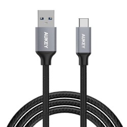 Nylonowy kabel USB-C AUKEY CB-CD2 1 metr