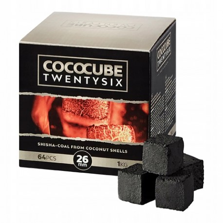Węgiel do fajki wodnej 1kg Cococube