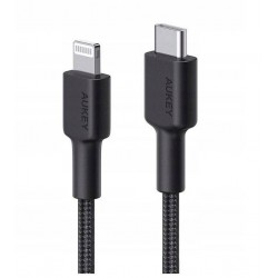 Kabel USB-C lightning MFI iPhone Aukey CB-CL03 2m
