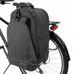 Torba rowerowa na bagażnik + plecak 2w1 WOZINSKY